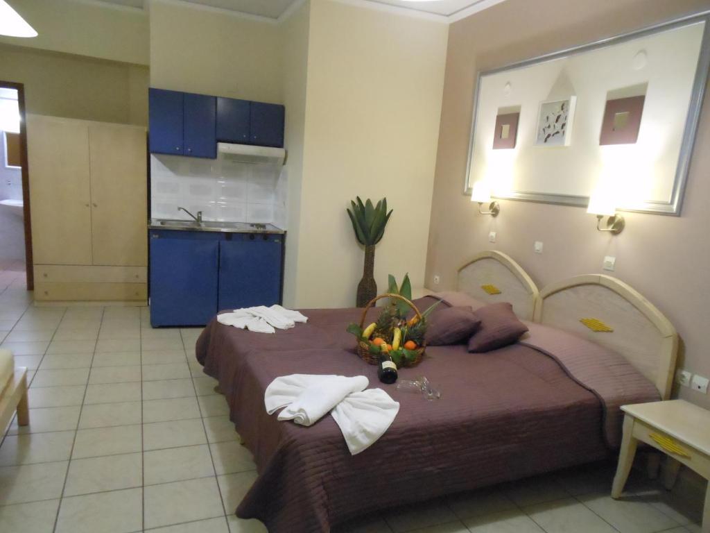 Jechrina Aparthotel Kato Daratso Bilik gambar